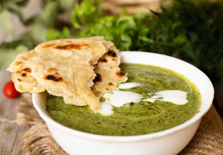 Sarson Ka Saag and Makki Ki Roti