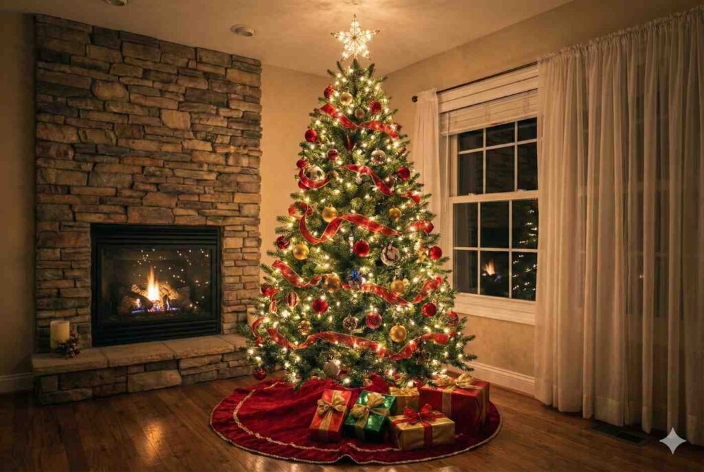 how to decorate a christmas tree