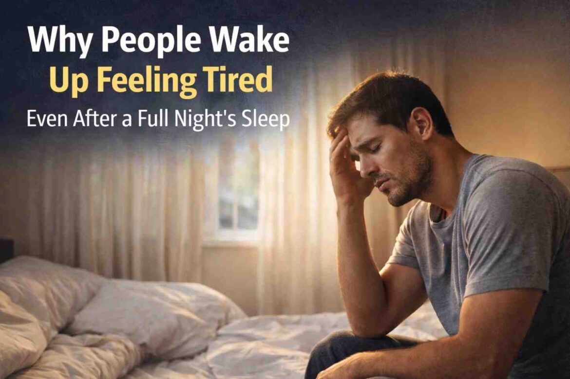 wake up feeling tired